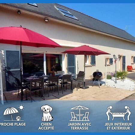 Commes Le So Art, Grande Maison 4 Chambres, Terrain De Petanque, Grand Jardin Clos, Flipper, Babyfoot, Jeux Arcade, Ping Pong,1 Km Mer, Proche Golf, Port En Bessin, Bayeux Et Plages Du Debarquement, Adaptee Enfants מראה חיצוני תמונה