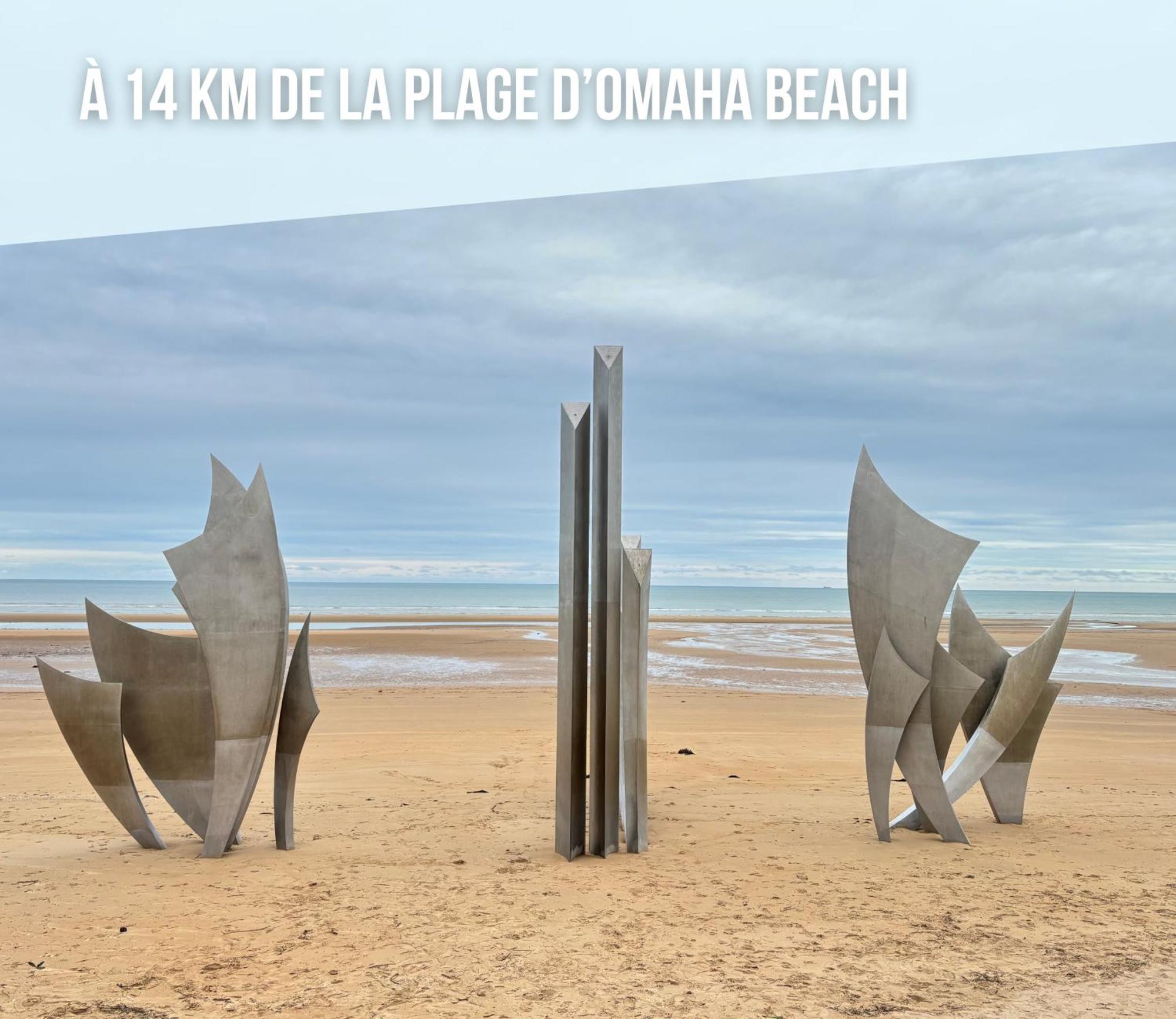 Commes Le So Art, Grande Maison 4 Chambres, Terrain De Petanque, Grand Jardin Clos, Flipper, Babyfoot, Jeux Arcade, Ping Pong,1 Km Mer, Proche Golf, Port En Bessin, Bayeux Et Plages Du Debarquement, Adaptee Enfants מראה חיצוני תמונה